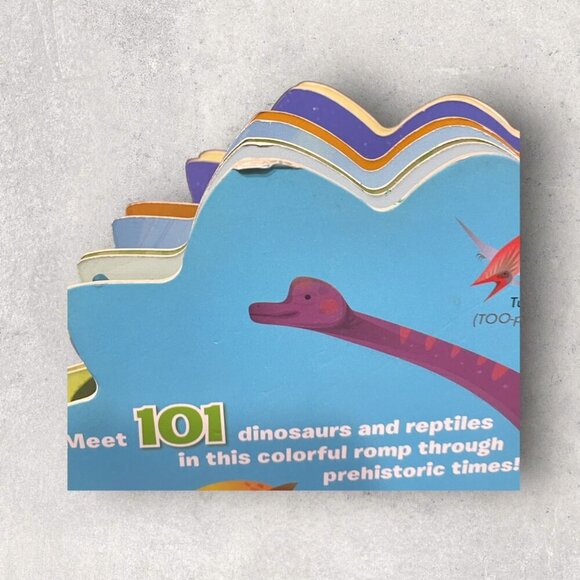101 Dinosaurs and Other Prehistoric Reptiles Children's Book - Picture 3 of 4